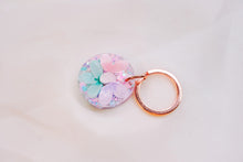 Load image into Gallery viewer, Pastel Tropicana - Rose Gold Keyring
