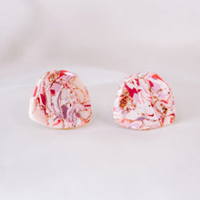 Load image into Gallery viewer, Rose Gold Terrazzo - Stone Statement Stud
